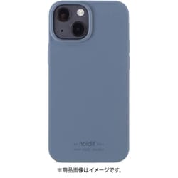 15260 [iPhone 13 mini用 ソフトタッチシリコンケースPブルー]