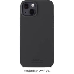 15164 [iPhone 13用 ソフトタッチシリコンケースブラック]