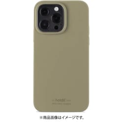 15175 [iPhone 13 Pro用 ソフトタッチシリコンケースカーキ]