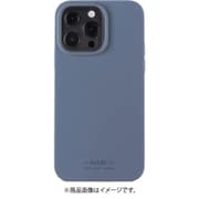 15255 [iPhone 13 Pro用 ソフトタッチシリコンケースPブルー]