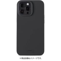 15176 [iPhone 13 Pro Max用 ソフトタッチシリコンケースブラック]