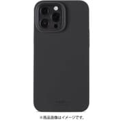 15176 [iPhone 13 Pro Max用 ソフトタッチシリコンケースブラック]