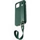 HANDYCASEIPH13G [iPhone 13用 ストラップ付緑]