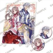 茉莉花官吏伝 アクリルパネル＆缶バッジセット A [キャラクターグッズ]