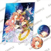 悪役令嬢は隣国の王太子に溺愛される アクリルパネル＆缶バッジセット A [キャラクターグッズ]