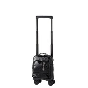 キャリーバック D-420 エマイロIV 4輪ストッパー付 折り畳みトートバッグセット(TS15)ブラック