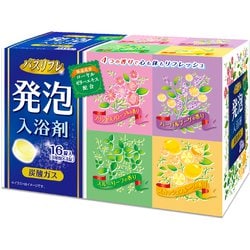 バスリフレ 浴用発泡 保湿成分配合 16錠 [炭酸湯入浴剤]