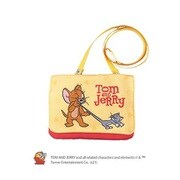キャラクターグッズ トム&ジェリー ポケットポーチ イエロー