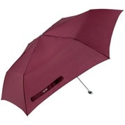 折りたたみ傘 ポケフラット 55cm ワインレッド U355-0147DN1-B2