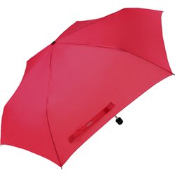 折りたたみ傘 60cm 6本骨 ビッグサイズ 三つ折 レッドB U360-0058RD2-B0