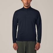 パワードライ ハーフ ジップ プルオーバー Power Dry Half Zip Pullover GM41340P ネイビー(N) XLサイズ [アウトドア カットソー メンズ]
