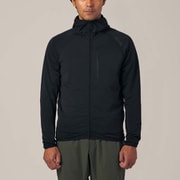 ストレッチ グリッド ジップ フーディー Stretch Grid Zip Hoodie GM41305P ブラック(BK) Lサイズ [アウトドア ソフトシェルジャケット メンズ]