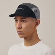 コンパクト ラン メッシュ キャップ Compact Run Mesh Cap GA91382P ライトグレー(LG) Mサイズ [スポーツウェア アクセサリ キャップ]