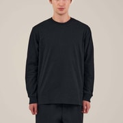 ワンポイント ロゴ ロングスリーブ ティーシャツ One Point Logo L/S T-shirt GL41302P ブラック(BK) XLサイズ [アウトドア カットソー メンズ]