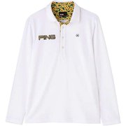 621-1261003-030 [PING 長袖ポロシャツ メンズ Lサイズ ホワイト]