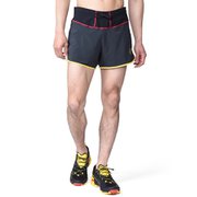 RUSH SHORT Men J45 ブラック(BK) Mサイズ [ランニングウエア ショートパンツ メンズ]