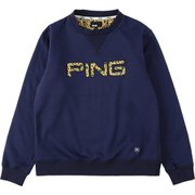 621-1269002-120 [ハーフジップアップ カットソー メンズ Lサイズ ネイビー]