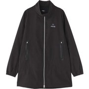 622-1220002-010 [ラミネート加工 防風 撥水 総裏 メッシュフルジップジャケット レディース Mサイズ ブラック]