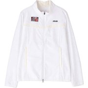 622-1220003-030 [撥水加工 フルジップスタンドネックブルゾン レディース Mサイズ ホワイト]