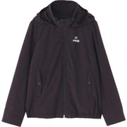 622-1220004-010 [防風 撥水 ストレッチフルジップジャケット レディース LLサイズ ブラック]