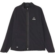 622-1220005-010 [フルジップハイネックジャケット レディース Lサイズ ブラック]