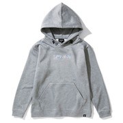 SJJ211720 [ジュニアプルオーバースウェットフーディー ホログラムロゴ 130cm ヘザーグレー]