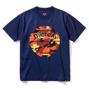 SJT211620 [ジュニアTシャツ マルチカモボール 130cm ネイビー]
