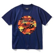 SJT211620 [ジュニアTシャツ マルチカモボール 160cm ネイビー]