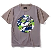 SJT211620 [ジュニアTシャツ マルチカモボール 160cm アッシュブラウン]
