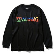 SJT211680 [ジュニアロングスリーブTシャツ バンダナロゴ 140cm ブラック]