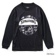 SJT211750 [ジュニアロングスリーブTシャツ MTVムーンボール 140cm ブラック]