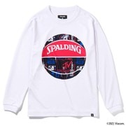 SJT211750 [ジュニアロングスリーブTシャツ MTVムーンボール 130cm ホワイト]