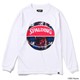 SJT211750 [ジュニアロングスリーブTシャツ MTVムーンボール 150cm ホワイト]