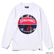 SJT211750 [ジュニアロングスリーブTシャツ MTVムーンボール 150cm ホワイト]