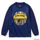 SJT211750 [ジュニアロングスリーブTシャツ MTVムーンボール 130cm ネイビー]