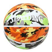 マルチカモ 5号球 ラバー 84-495J グリーン×オレンジ [バスケットボール]