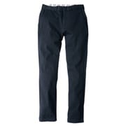 Dickies (ディッキーズ) ストレッチ ストレートパンツ ネイビー M D-1253