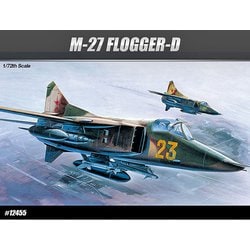 12455 1/72 エアクラフトシリーズ MiG-27 フロッガーD 戦闘攻撃機 [組立式プラスチックモデル]