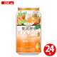 アサヒ贅沢搾り ヨーグルトテイストプラス 柑橘ミックス 4度 350ml×24缶 [チューハイ]