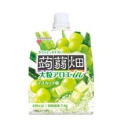 大粒アロエinクラッシュタイプの蒟蒻畑マスカット味 150g