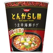 日清のとんがらし麺 うま辛海鮮チゲ 63g