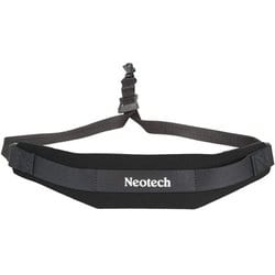 NEOTECH サクソフォン・ソフトストラップ X-ロングサイズ スナップフック カラー：ブラック 23110111X