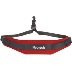 NEOTECH サクソフォン・ソフトストラップ レギュラーサイズ スナップフック カラー：レッド 23110112