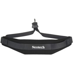 NEOTECH サクソフォン・ソフトストラップ X-ロングサイズ メタルフック カラー：ブラック 23110201X