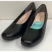SC08-BL [STAN Clear plus　 SC08-BL　抗ウィルス4cmヒールパンプス （ブラック）　24.0]