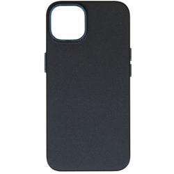 OWL-CVID6117-NV [iPhone 13用 ラバーコーティング 背面型ケース HYBRID COVER ネイビー]
