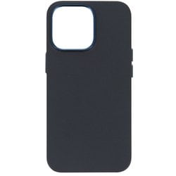 OWL-CVID6117P-NV [iPhone 13 Pro用 ラバーコーティング 背面型ケース HYBRID COVER ネイビー]