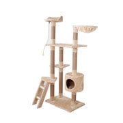 FL0396610 [NEWキャットタワー アイボリー ポインター付]
