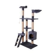 FL0396620 [NEWキャットタワー グレー ポインター付]