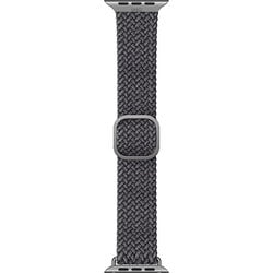 UNIQ-40MM-ASPGRY [Apple Watch 40mmケース用 ナイロン製編組みバンド スポーツループ グレー]